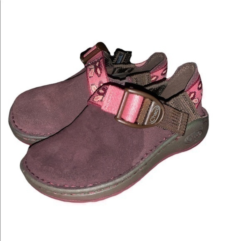 Chaco Kids Shoes in Pink and Brown